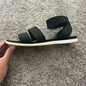Black sandals from target, sz 8.5